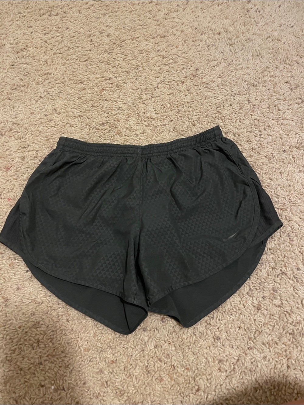 Nike Women's Black Athletic Running Shorts